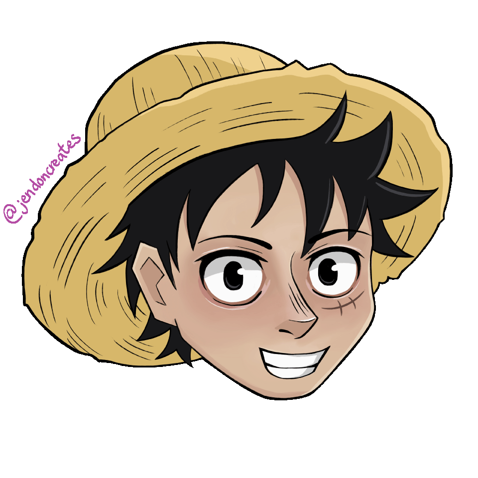Sticker_Luffy